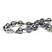HinsonGayle Peacock Black Baroque Cultured Pearl Necklace (Sterling Silver)