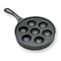 SCI Scandicrafts 7-Cup Cast Iron Aebleskiver Pan