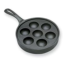 SCI Scandicrafts 7-Cup Cast Iron Aebleskiver Pan
