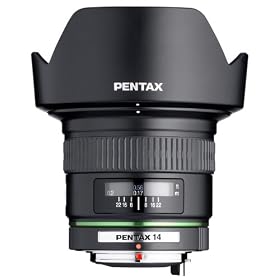 Lens Pentax 14mm f 2.8 DA ED IF Lens for Pentax and Samsung Digital SLR Cameras 21510