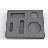 Graphite Casting Ingot Mold Metal Refining Scrap Bar Coin Combo 1/4 1/2 1 oz