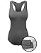 BIADANI Women Soft Basic Cotton Tank Bodysuit