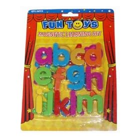 Educational Toys : 26 Magnetic Plastic Letters [Toy]