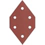Porter-Cable 767601005 100 Grit Diamond-Shaped Hook & Loop Profile Sanding Sheets - 5 Pack