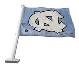 North Carolina Tar Heels Car Flag