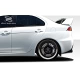 2008-2012 Mitsubishi Lancer Duraflex Evo X Look Rear Fender Flares (4-pieces) by DuraFlex