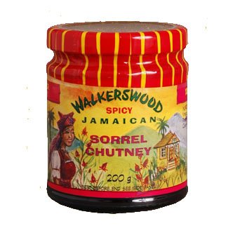 Walkerswood Spicy Jamaican Sorrel Chutney - 7 oz by Walkerswood