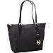 Michael Kors Jet Set Women's Medium Tote Handbag Bag Signature Purse Black