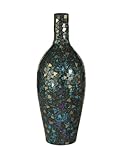 IMAGE OF Dale Tiffany PG10268 Sapphire Decorative Vase, 5-3/4-Inch by 15-3/4-Inch