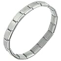 Shiny Starter 18 Link Italian Charms Bracelet