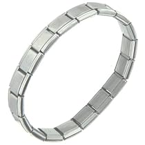 Shiny Starter 18 Link Italian Charms Bracelet