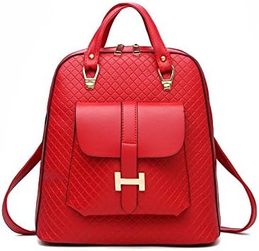 Ms. bag shoulder bag fashion handbags Korean tidal backpack college wind pu leather travel bag