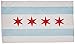 Extracart 3'x5' Flag of The City of Chicago, Illinois IL