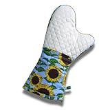 Two Dogs BBQ Mitt- Sunflowers by Two Dogs