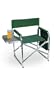 Picnic Time Portable Folding Sports Chair, Hunter Green
