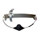 94-97 Lincoln Town Car Front Power Window Regulator Without Motor Passenger Side by Aftermarket