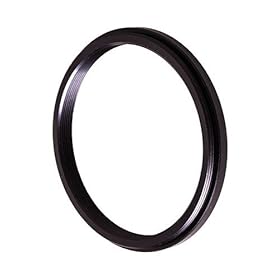 CE Compass Black 58mm-49mm 58-49mm Metal Screw-in Step Down Ring Filter Adapter