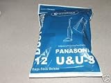 Panasonic Type U / U3 Vacuum Bags Standard Filtration