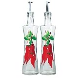 Chili Pepper Oil and Vinegar Set