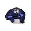 Nashville Predators NHL Glass Hockey Helmet Ornament (3)" Nashville Predators NHL Glass Hockey Helmet Ornament (3)"