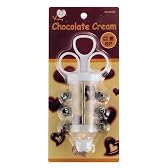 パール金属  V-day チョコレート・クリーム 絞り器 セット (口金6個付) D-2259