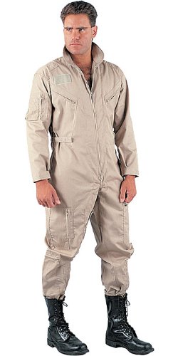 Khaki Air Force Style Flight Suit (X-Large)