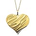 Heart Shaped Diamond Necklaces 14Kt Yellow Gold Rhodium Plate Fancy Heart Shaped Diamond Necklace