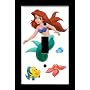 ARIEL THE LITTLE MERMAID SINGLE TOGGLE SWITCH PLATE