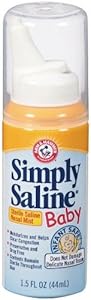 Simply Saline Sterile Saline Nasal Mist, Baby 1.5 fl oz (44 ml)