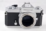 Chrome Nikon Nikkormat FT2 SLR film camera; body only, lens is not included