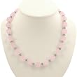 Handmade Glass & Silver Necklace