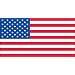 Accuform Signs LHTL675 Reflective Adhesive Vinyl American Flag Hard Hat/Helmet Safety Label, 1-1/2" Width x 3" Length, Purple/Red on White (Pack of 5)
