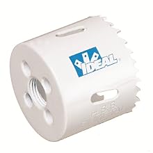 Ideal Industries Ironman Bi-metal Hole Saws, 3-1/4" Diameter