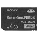 Sony 4 GB Memory Stick PRO Duo Flash Memory Card MSMT4G [CD] [Electronics]