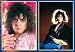 MARC BOLAN (T-REX) DOUBLE SIDED KEYRING - 50 X 30mm R009