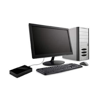 Seagate Backup Plus 2TB Desktop External Hard Drive with Mobile Device Backup USB 3.0