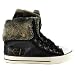 Sneaker-Boots gefüttert FAKE SNAKE black