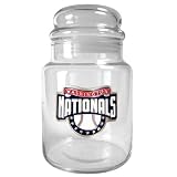 Washington Nationals MLB 31oz Glass Candy Jar - Primary Logo