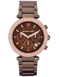 Michael Kors Parker Chronograph Chocolate Dial Ladies Watch MK5578