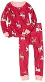 Hatley Girls 2-6x Merry Go Round Horses Polo Pajama Set