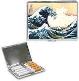 Japanese Waves Cigarette Case Wallet