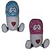 CloseoutZone (Set/2) Giggling Happy Pills Plush Toys - Cute Animated Laughing Medicine