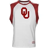 Oklahoma Sooners White Showcase Sleeveless T-shirt