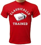 Classically Trained T-shirt, Video Game T-shirt, Old School Nintendo T-shirt