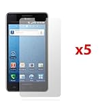 SAMSUNG INFUSE I997 SCREEN PROTECTORS - 5 PACK
