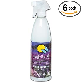 Seaside Naturals Lavender Linen Water, 24.5-Ounces  (Pack of 6)