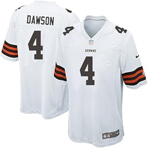 Cleveland Browns #4 Phil Dawson Game White Men Jersey(X-Large)