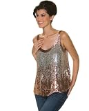 Beaded Top - Best seller for Evening, Formal, Holiday, Party, Wedding by Sean Collection (10841) Champagne