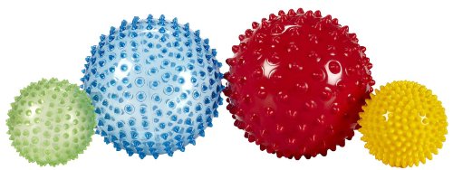Edushape Sensory Ball Mega, Colors May Vary, 4 Count