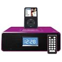 Limit IP-CR100 Alarm Clock Radio Speaker With iPod Docking Station (PINK)